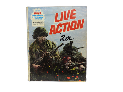 Fleetway Library War Picture Library No 1988 Live Action Comic