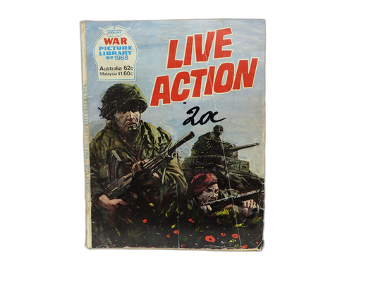 Fleetway Library War Picture Library No 1988 Live Action Comic