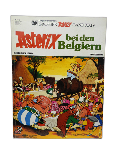 Asterix Bei Den Belgiern Comic Book German Dargaud