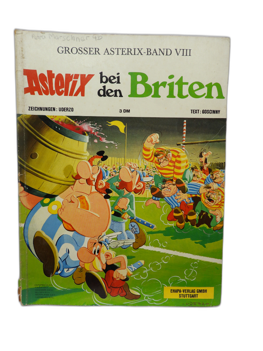 Asterix Bei Den Briten Grosser Asterix Band Viii Paperback 1992 Ehapa Verlag Gmb