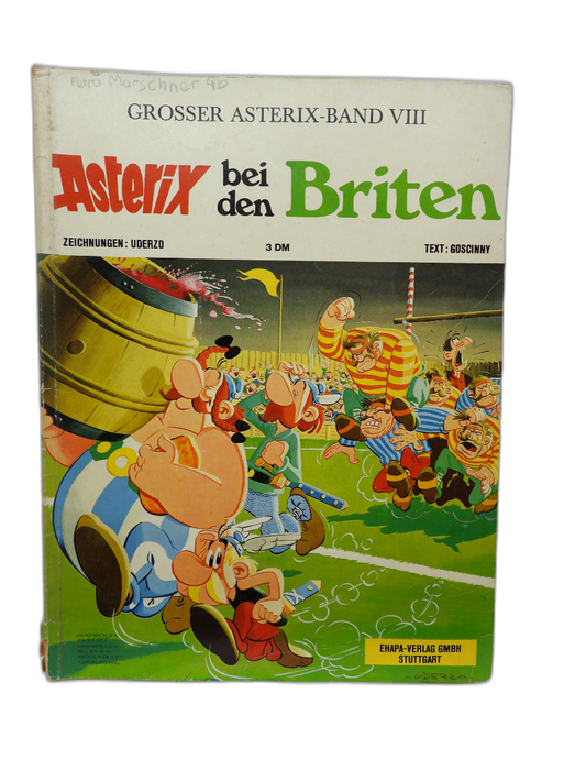 Asterix Bei Den Briten Grosser Asterix Band Viii Paperback 1992 Ehapa Verlag Gmb