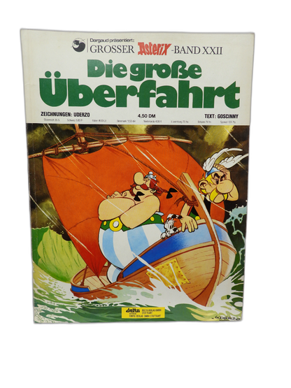 Asterix Comic Book Die Große Überfahrt Band 22 Dargaud