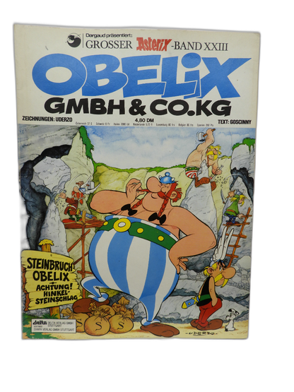 Obelix Gmbh & Co. Kg Asterix Comic Book Band Xxiii German Dargaud