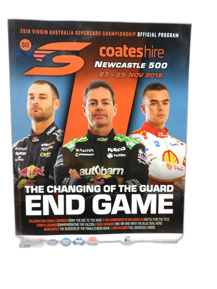 2018 Virgin Australia Supercars Newcastle 500 Official Program