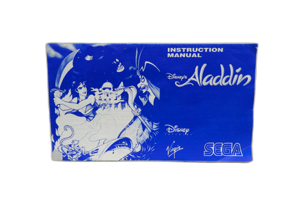 Disney's Aladdin Sega Game Gear Instruction Manual