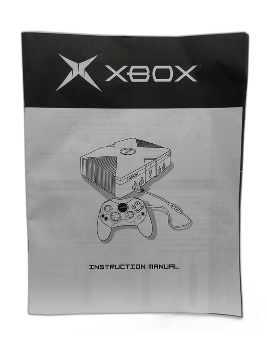 Microsoft Xbox Instruction Manual Game