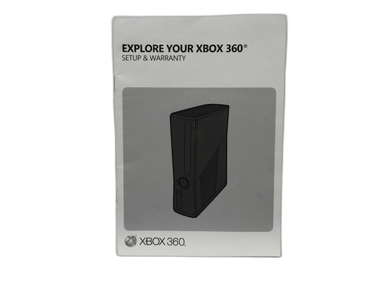 Xbox 360 Setup Guide Manual Game