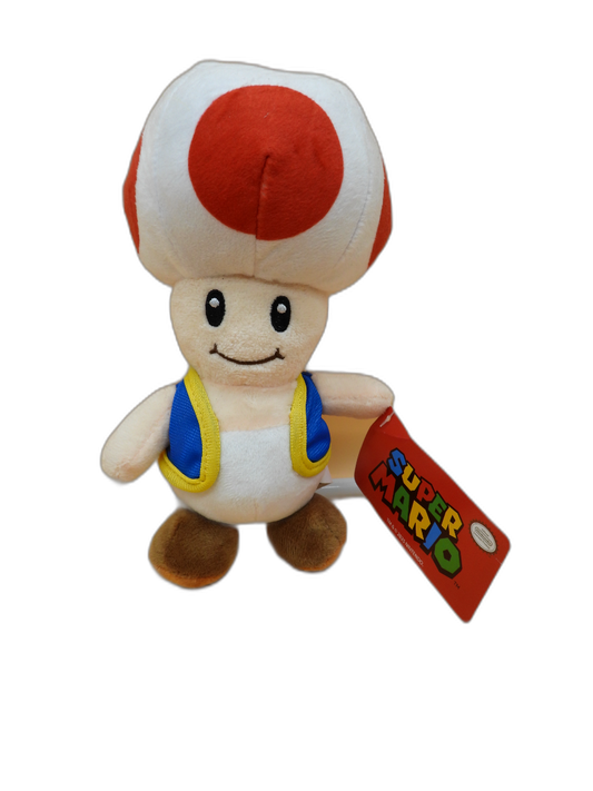 Super Mario Toad Plush Toy Benson's