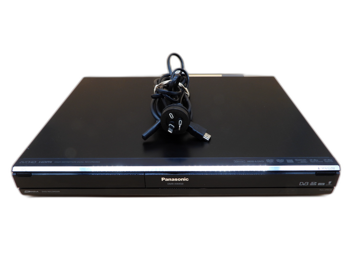 Panasonic Dmr Xw450 Dvd Recorder Hdd Player