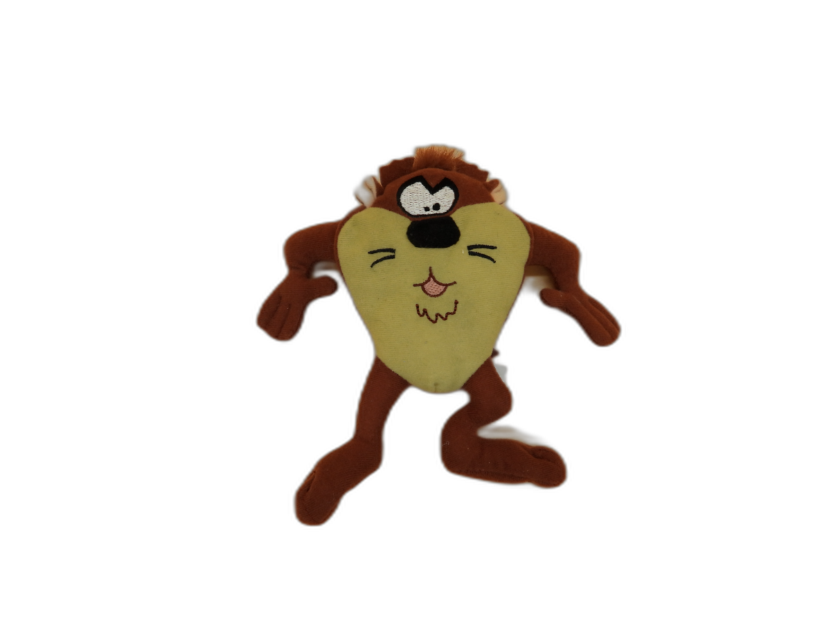 Space Jam Taz Tasmanian Devil Plush Toy 7" Mcdonald's Happy Meal