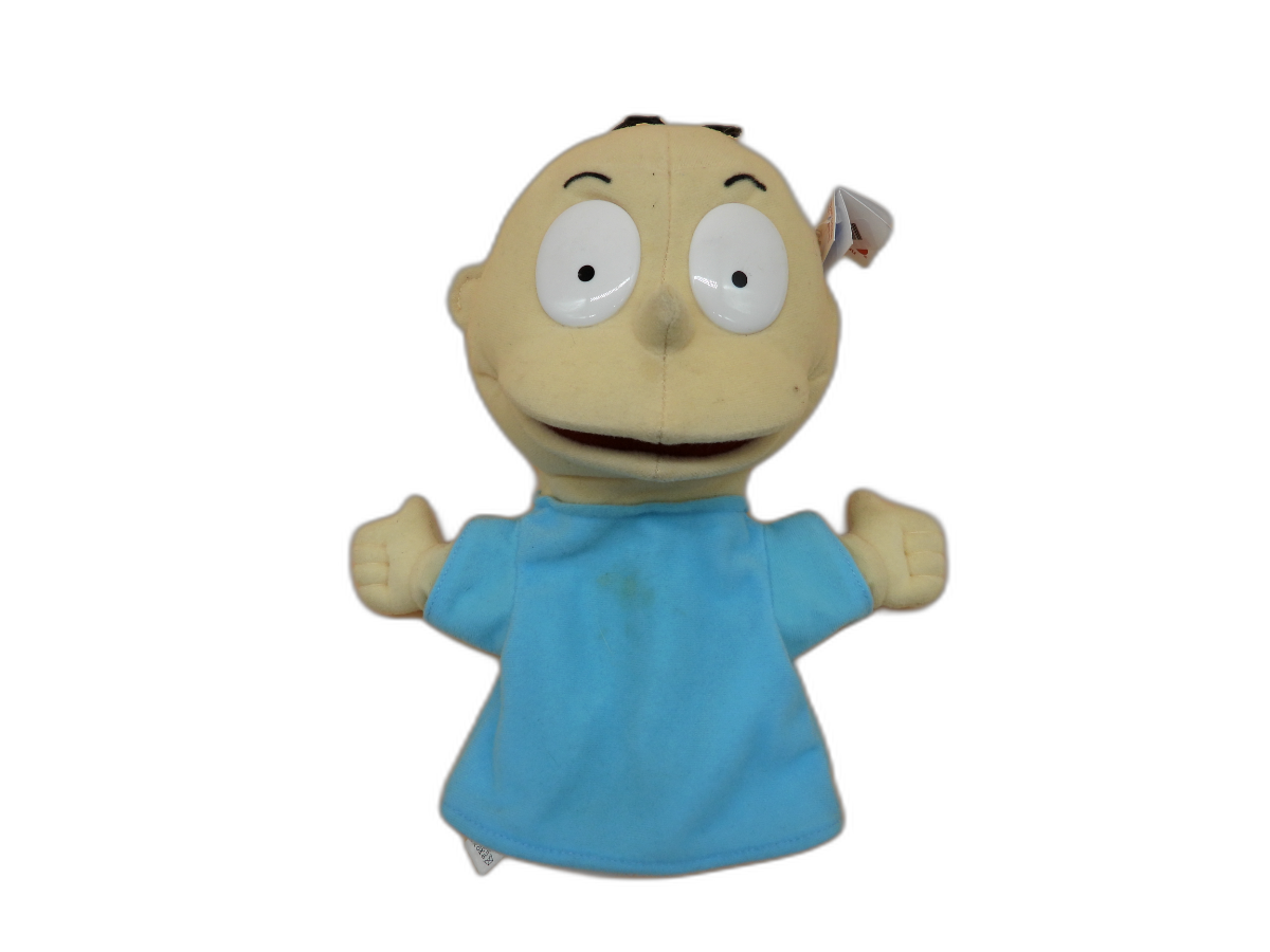 Rugrats Tommy Pickles Plush Puppet 1998 Nickelodeon Viacom International Inc.