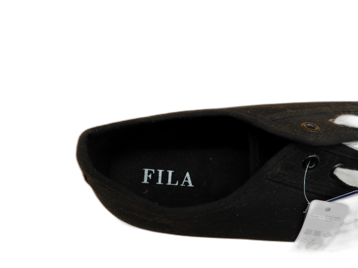 Fila Heritage 1911 Black Canvas Sneakers