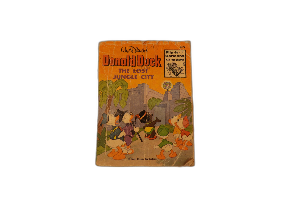 Donald Duck the Lost Jungle City Big Little Book 5773 Walt Disney