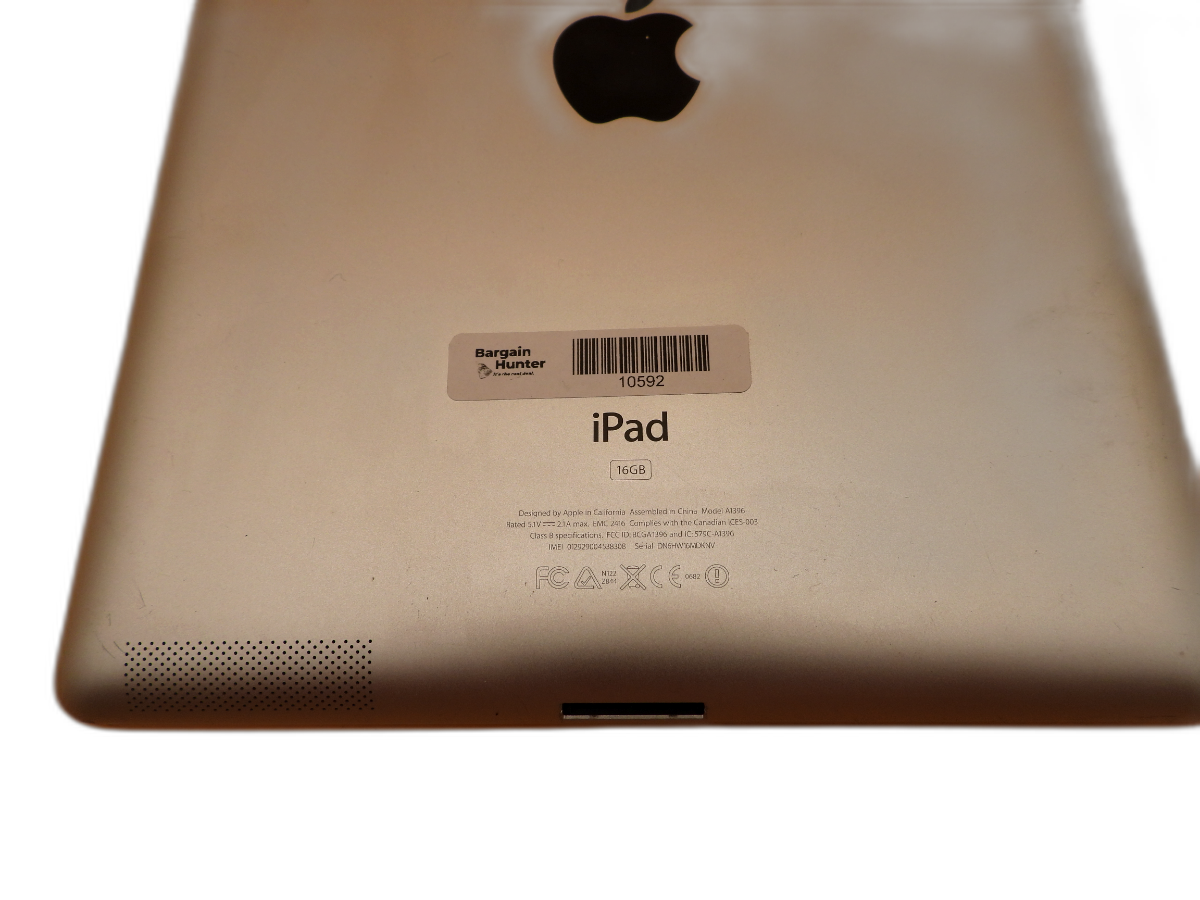 Apple Ipad 2 16gb Wi Fi + Cellular Model A1396 Black SOLD AS PARTS ONLY BROCKEN SCREEN
