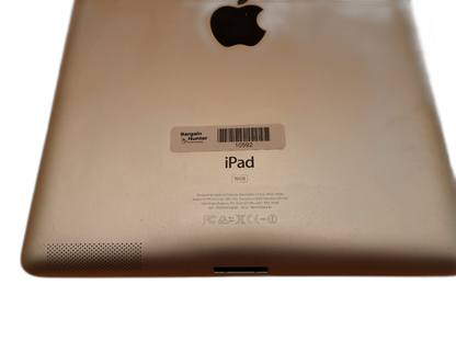 Apple Ipad 2 16gb Wi Fi + Cellular Model A1396 Black SOLD AS PARTS ONLY BROCKEN SCREEN