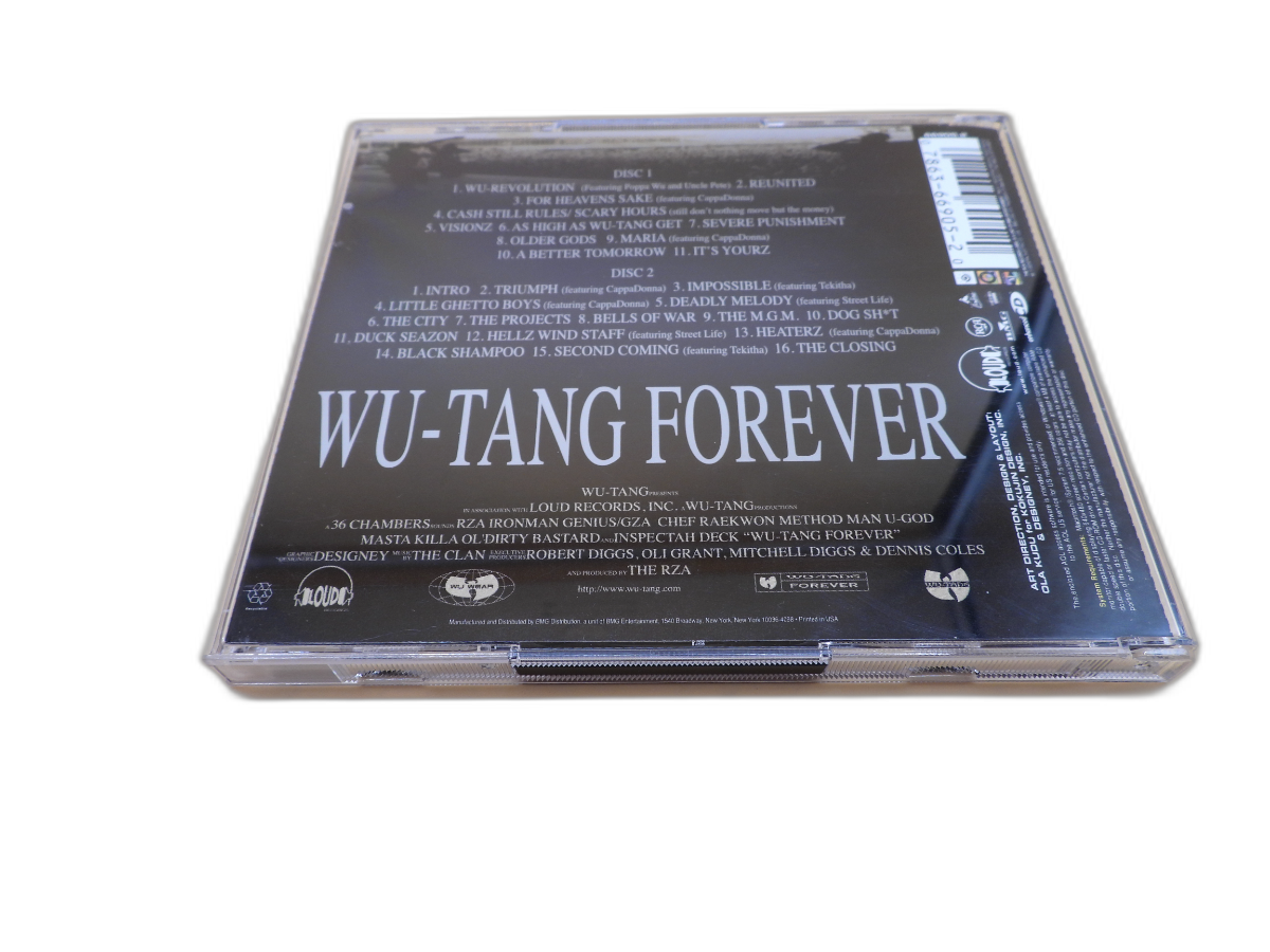 Wu Tang Forever Wu Tang Clan 2 Disc Cd Loud Records
