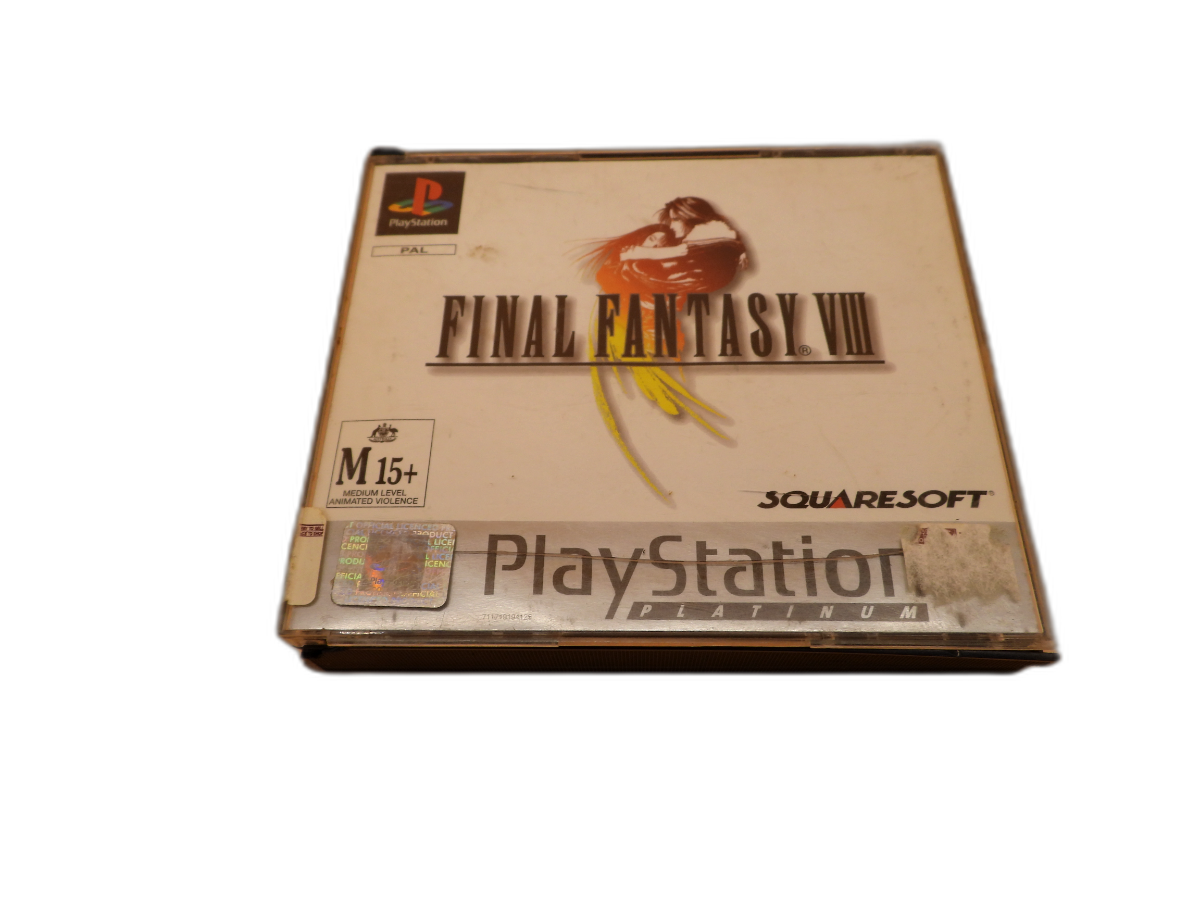 Final Fantasy Viii Playstation Pal Sles 02080 Squaresoft Game Missing Disc