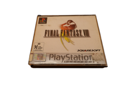Final Fantasy Viii Playstation Pal Sles 02080 Squaresoft Game Missing Disc