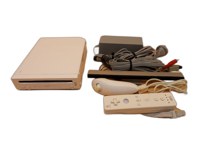 Nintendo Wii Rvl 001 Console With Accessories