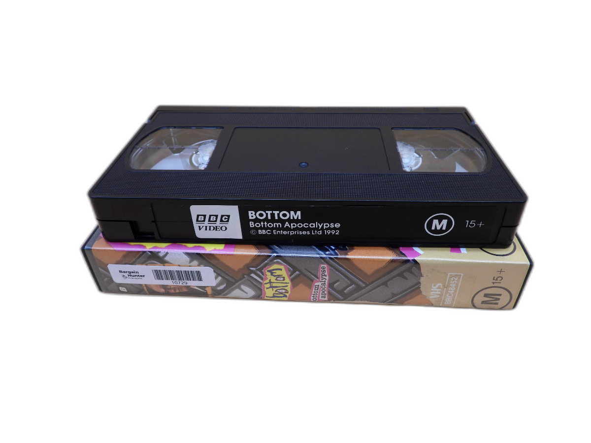 Bottom Apocalypse Bbc Vhs Tape Comedy 1992