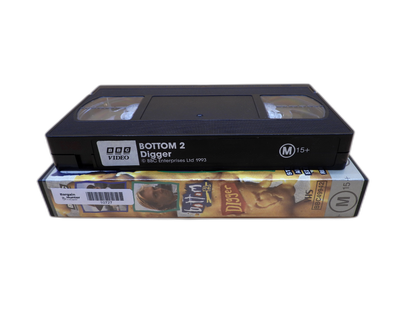 Bottom 2 Digger Bbc Video Vhs Tape Bbc Enterprises Ltd