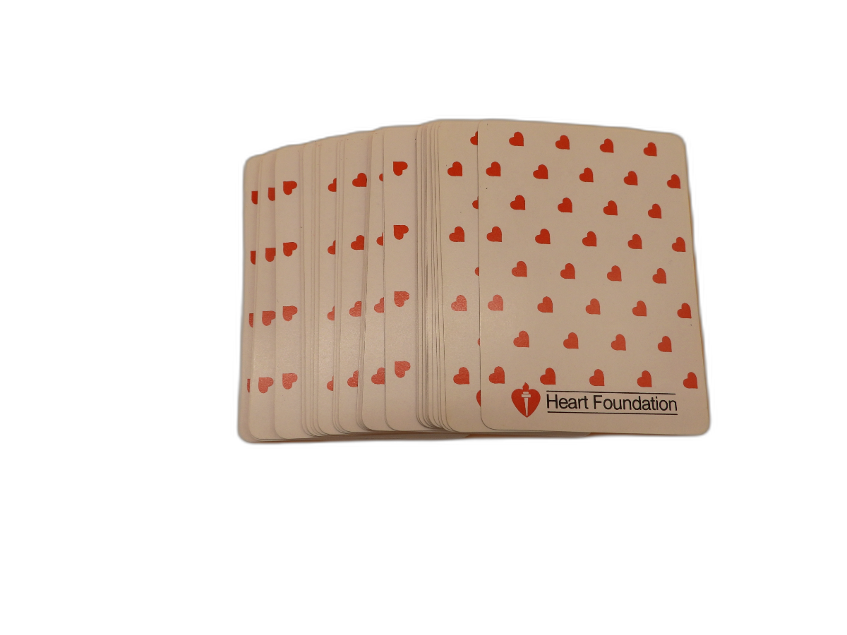 Heart Foundation Playing Cards Deck