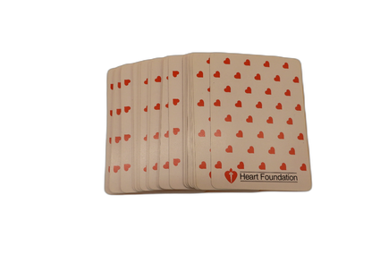 Heart Foundation Playing Cards Deck