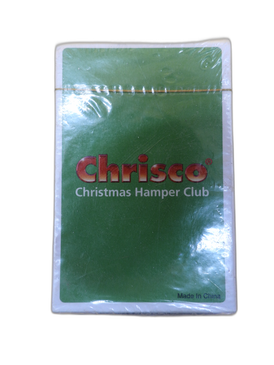 Chrisco Christmas Hamper Club Playing Cards