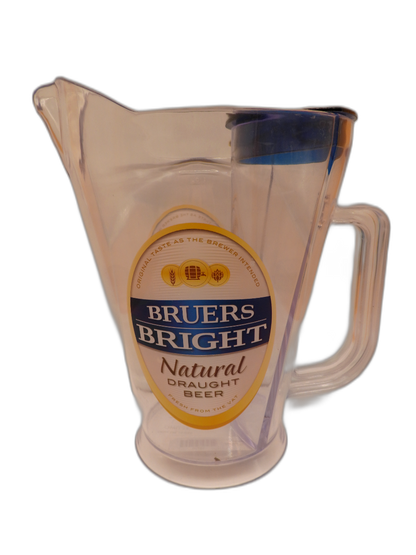 Bruers Bright Draught Beer Pitcher