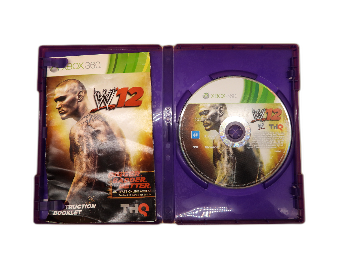 Wwe 12 Wrestlemania Edition Xbox 360 Thq Game