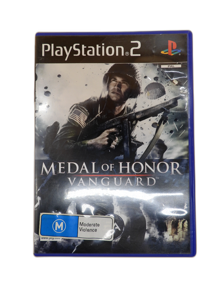 Medal of Honor Vanguard PlayStation 2 Electronic Arts Game