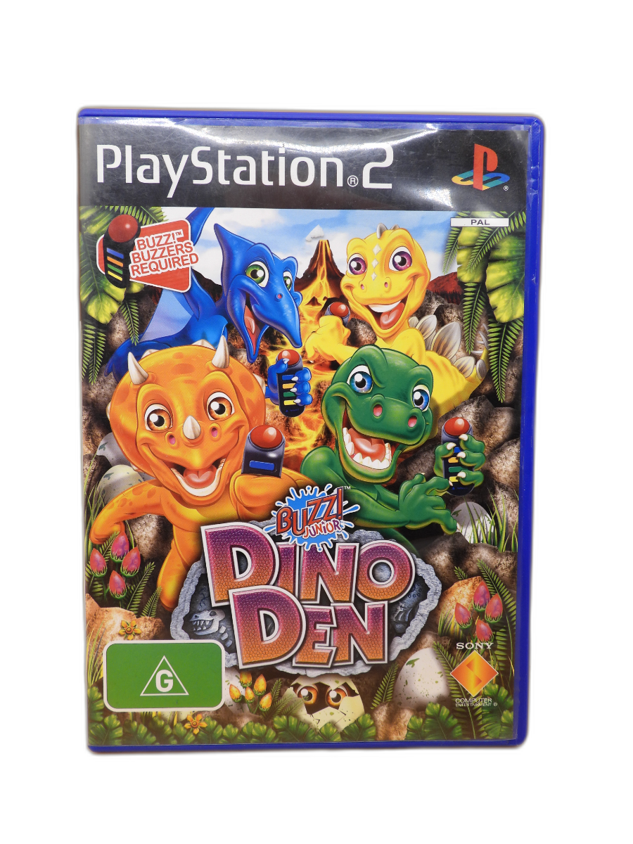 Buzz Junior Dino Den PlayStation 2 Pal Sony Game