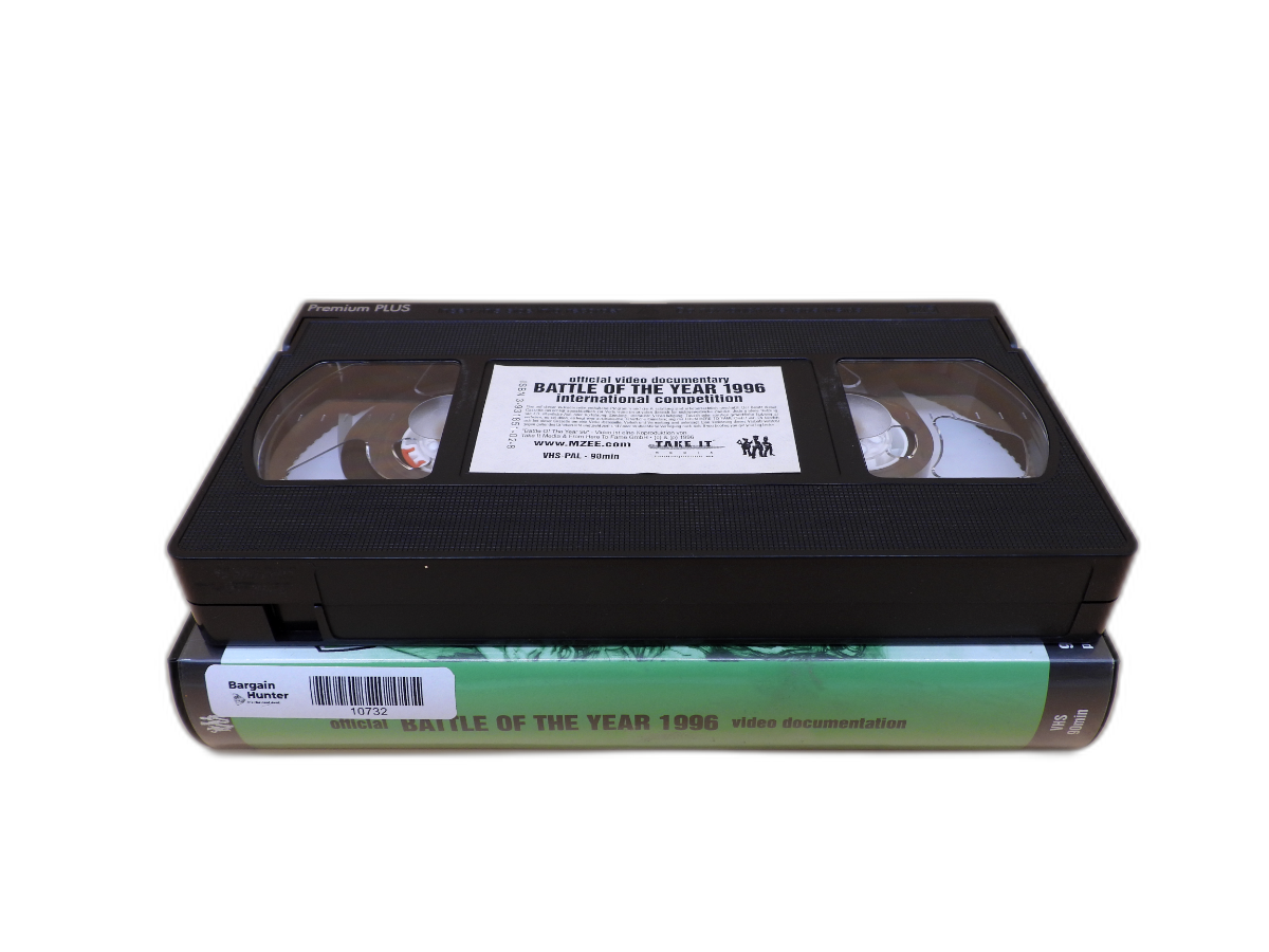Battle of the Year 1996 Breakdance Contest Vhs Take It