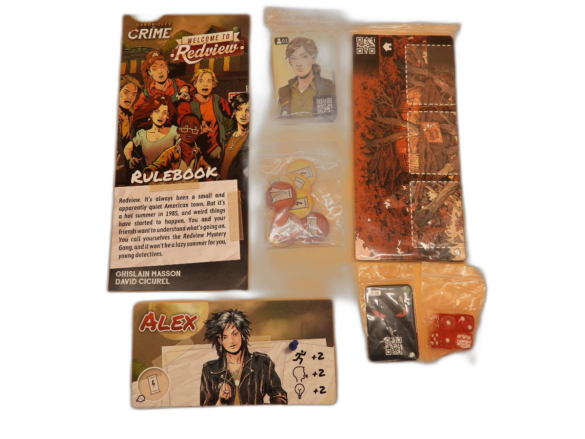 Chronicles of Crime Welcome to Redview Expansion Lucky Duck Games Game