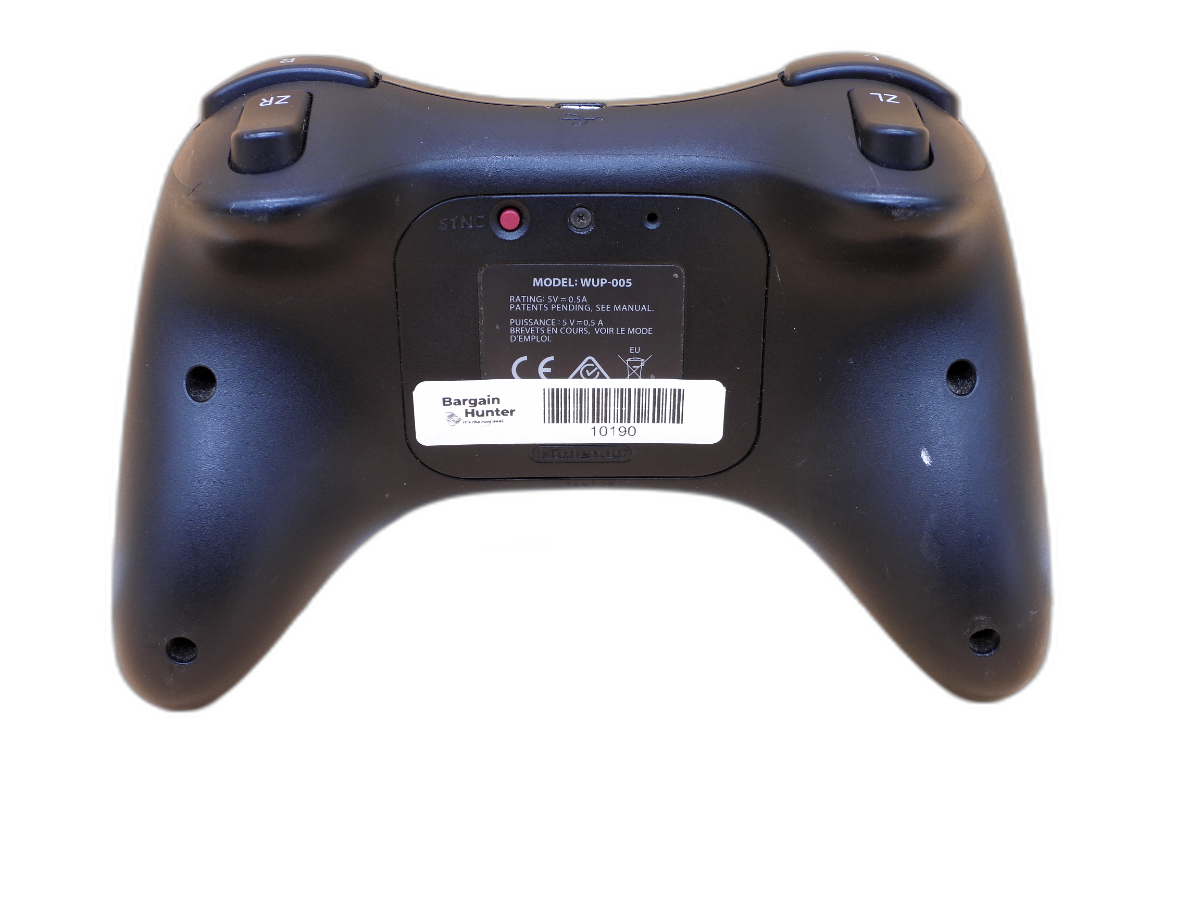 Nintendo Wii U Pro Controller Wup 005 Wireless Gamepad Game