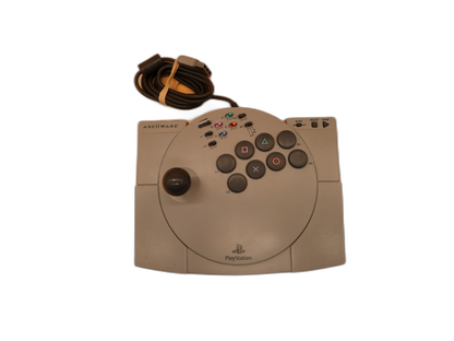 Asciiware Fighter Stick V Arcade Joystick Playstation PS1