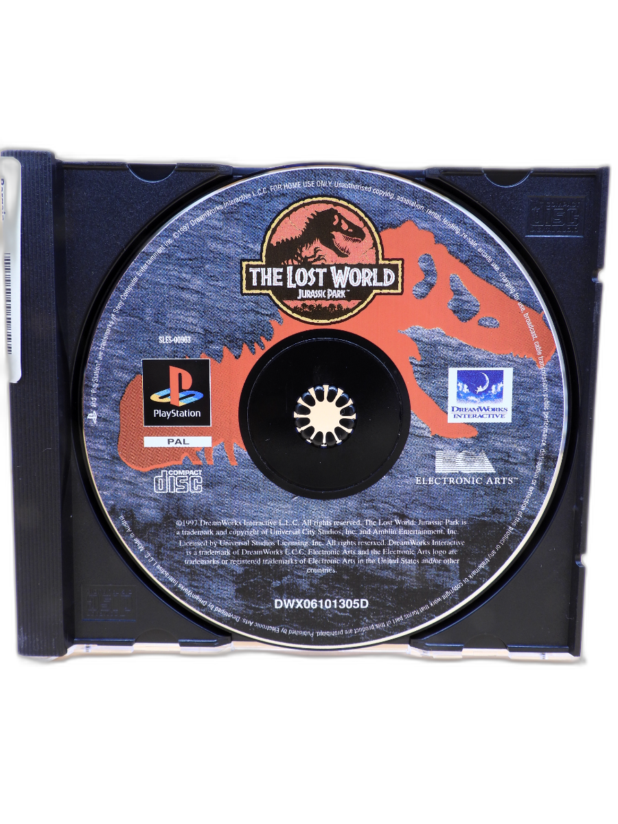 Jurassic Park the Lost World Playstation PS1 Electronic Arts Game