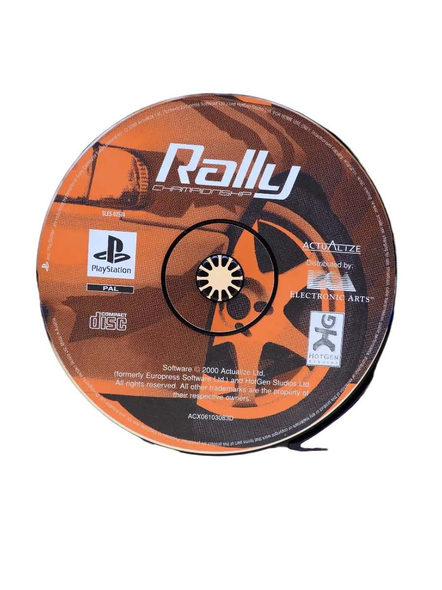 Rally Championship PS1 Racing Game Electronic Arts PlayStation