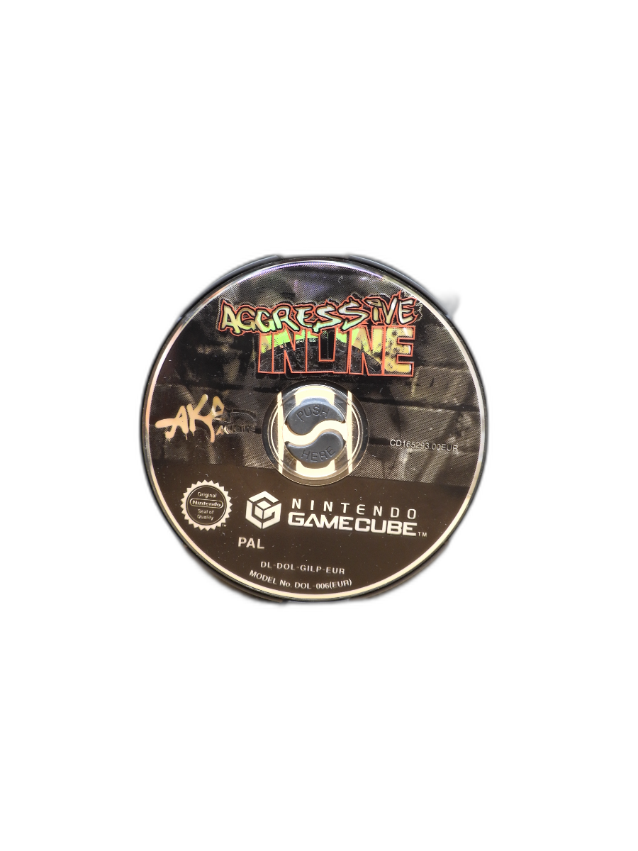Aggressive Inline Nintendo Gamecube Pal Skateboarding Game