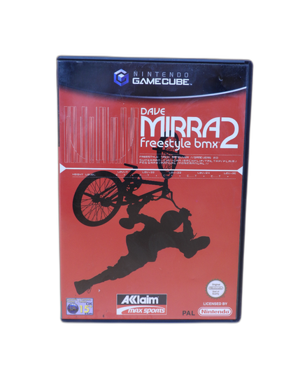 Dave Mirra Freestyle Bmx 2 Nintendo Gamecube Acclaim Game
