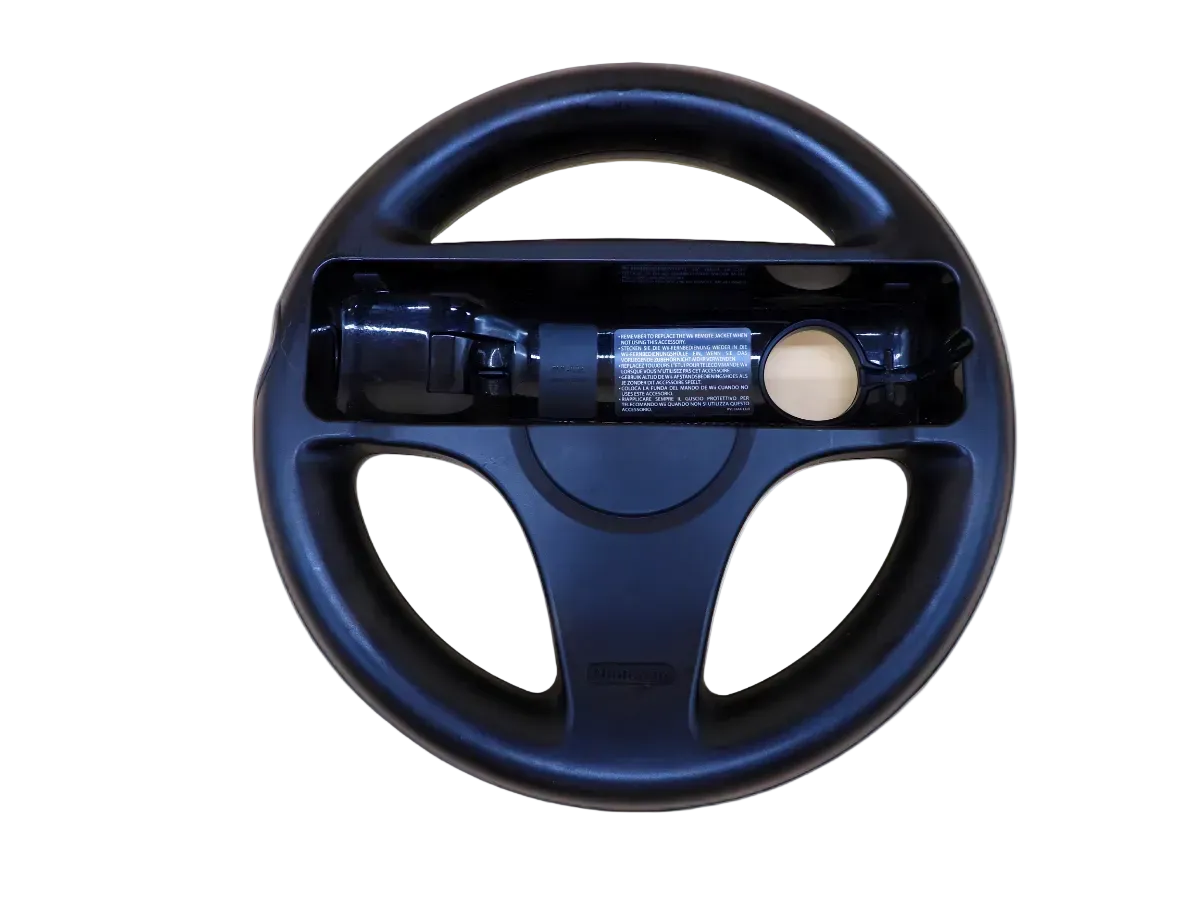 Nintendo Wii Steering Wheel Controller Accessory Game