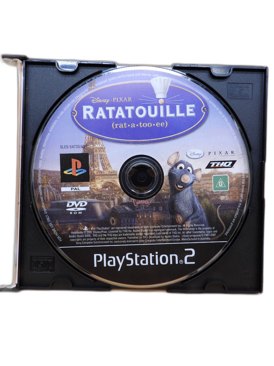 Disney Pixar Ratatouille PS2 Game Thq