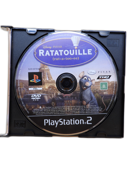 Disney Pixar Ratatouille PS2 Game Thq