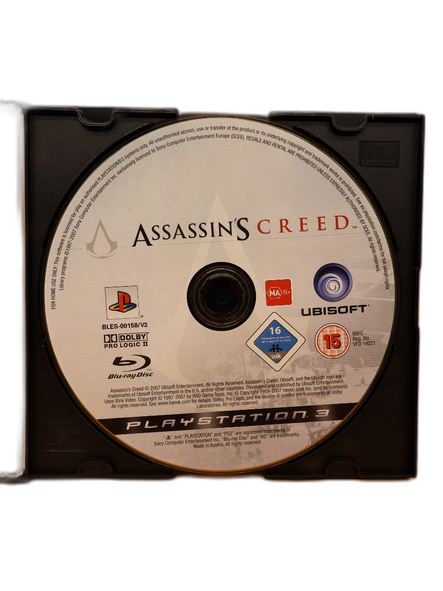Assassin's Creed PS3 Ubisoft Game
