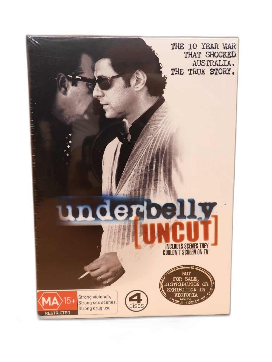 Underbelly Uncut Dvd 4 Disc Region 4 Roadshow Entertainment