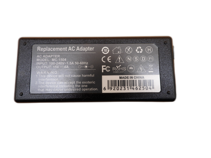 Mc 1504 Replacement Ac Adapter 15v 4a Power Charger