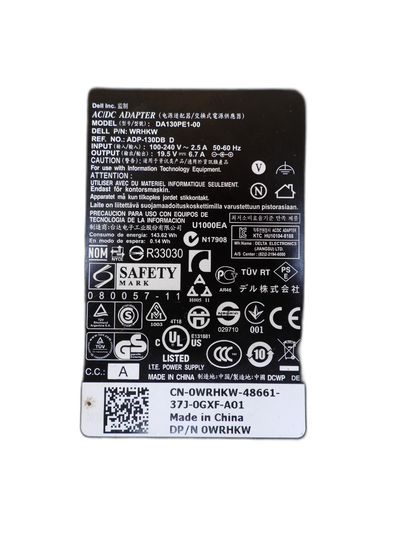 Dell Da130pe1 00 Ac/dc Laptop Charger Adapter