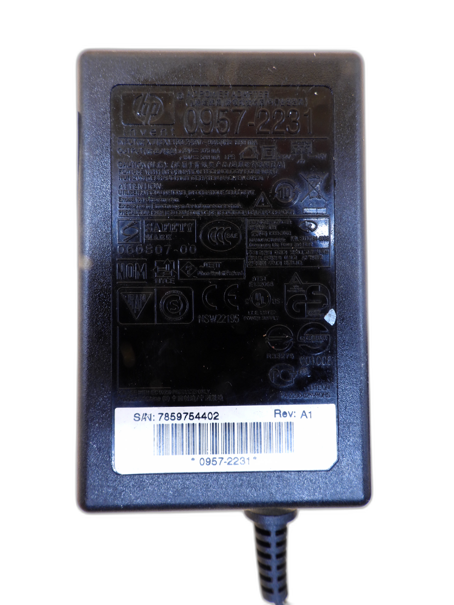 Hp 0957 2231 Ac Power Adapter for Deskjet Printer