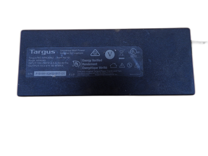 Targus Apa30au Universal Laptop Power Adapter 19.5v