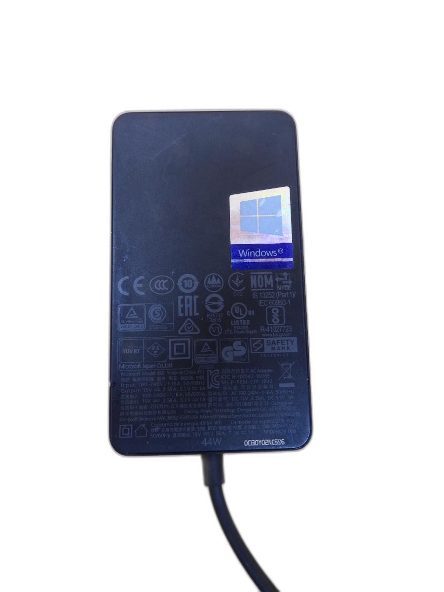 Microsoft Surface Model 1800 Laptop Charger